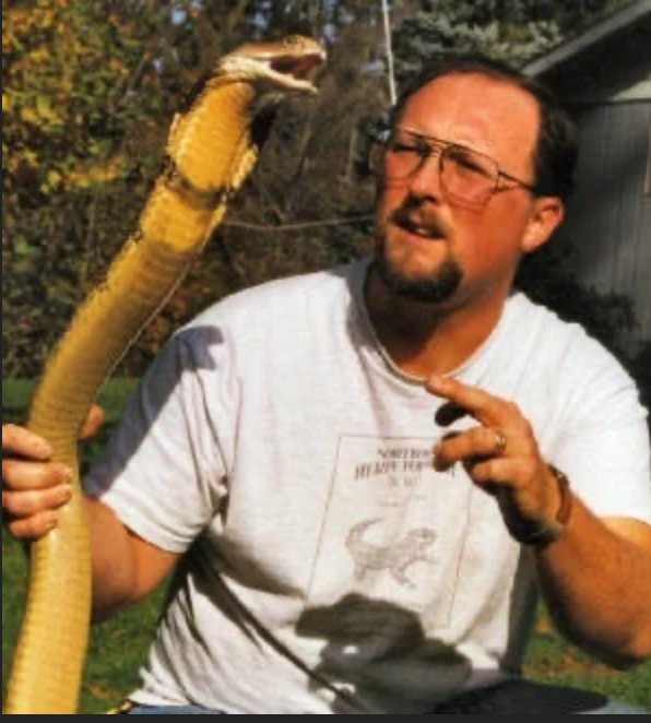 RICH RICHIE (THE REPTILE MAN)–